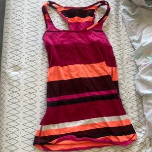 Lululemon women’s size 2 striped tank